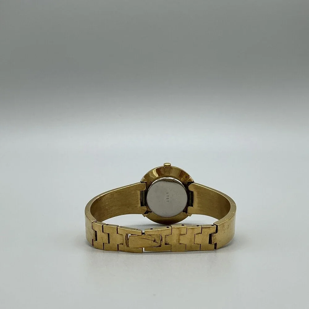 Vintage Michel Herbelin Womens Watch 29mm Champagne Dial Gold Tone Manual 6.5
